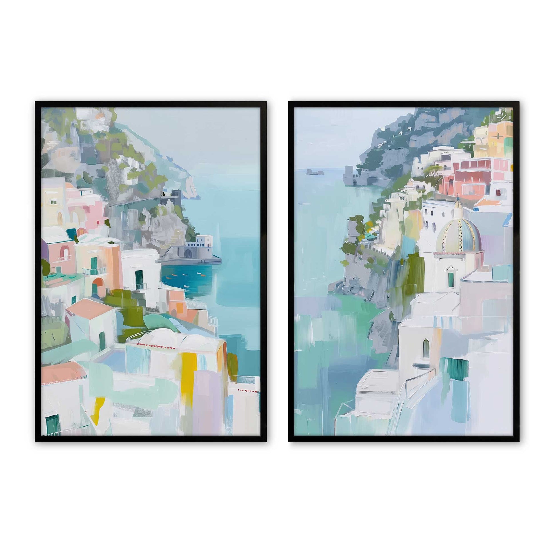[Color:Satin Black], Picture of art in a Satin Black frame