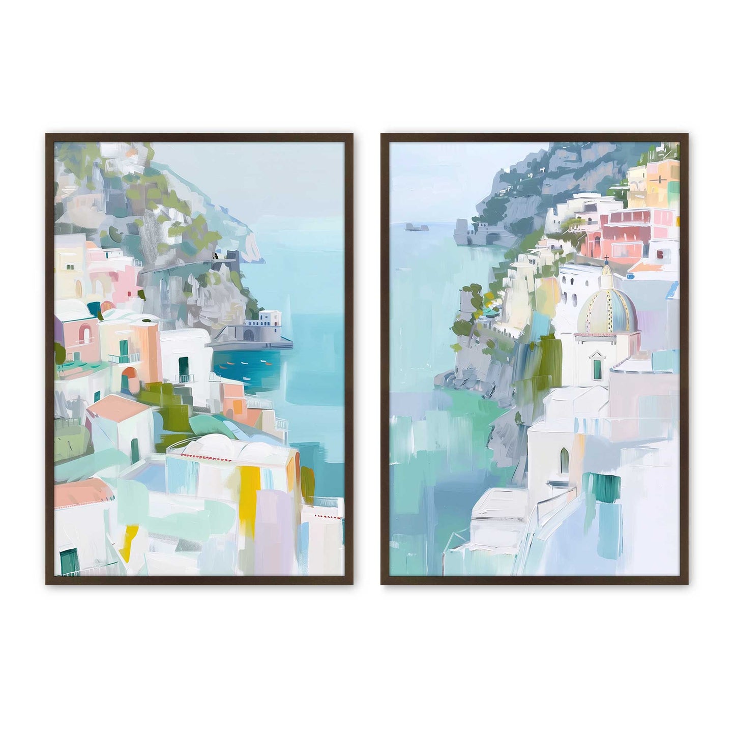 [Color:Belvinder Brown], Picture of art in a Belvinder Brown frame