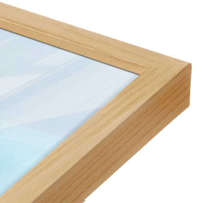 [Color:American Maple], Picture of art in a American Maple frame of the corner