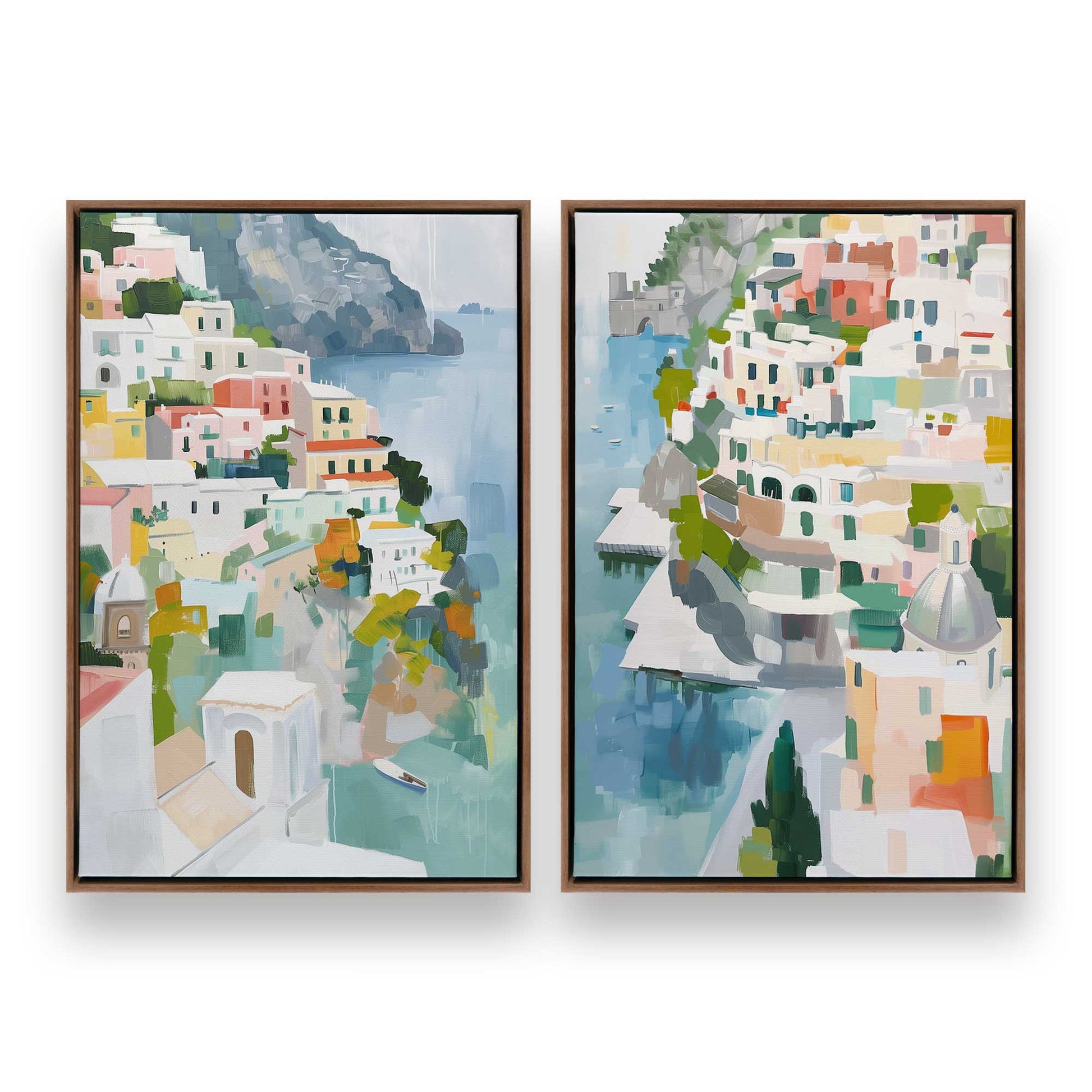 [Color:Walnut], Picture of art in a Walnut frame