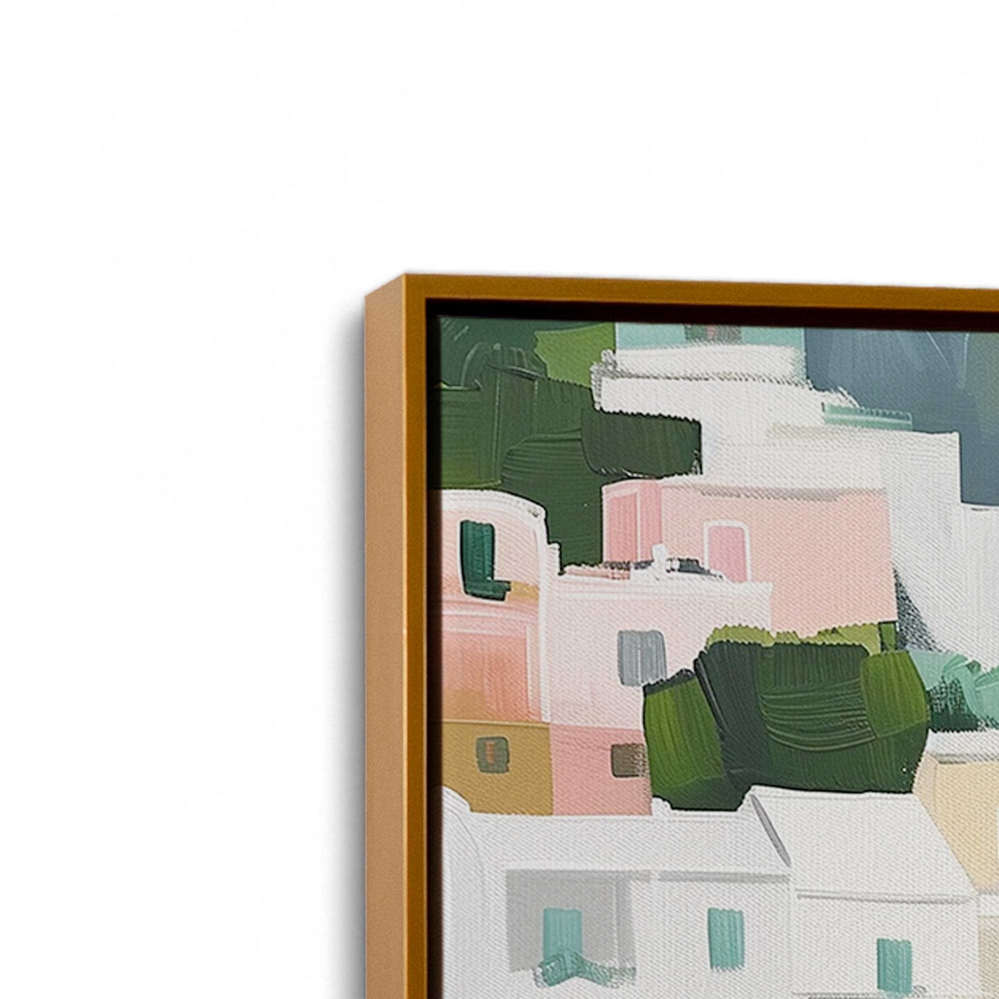 [Color:Polished Gold], Picture of the corner of the art