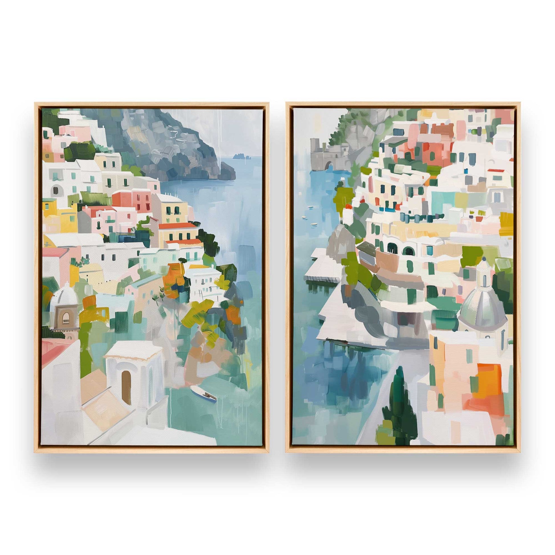 [Color:American Maple], Picture of art in a American Maple frame