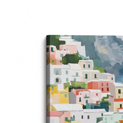 [Color:Stretched Canvas], Picture of the corner of the art