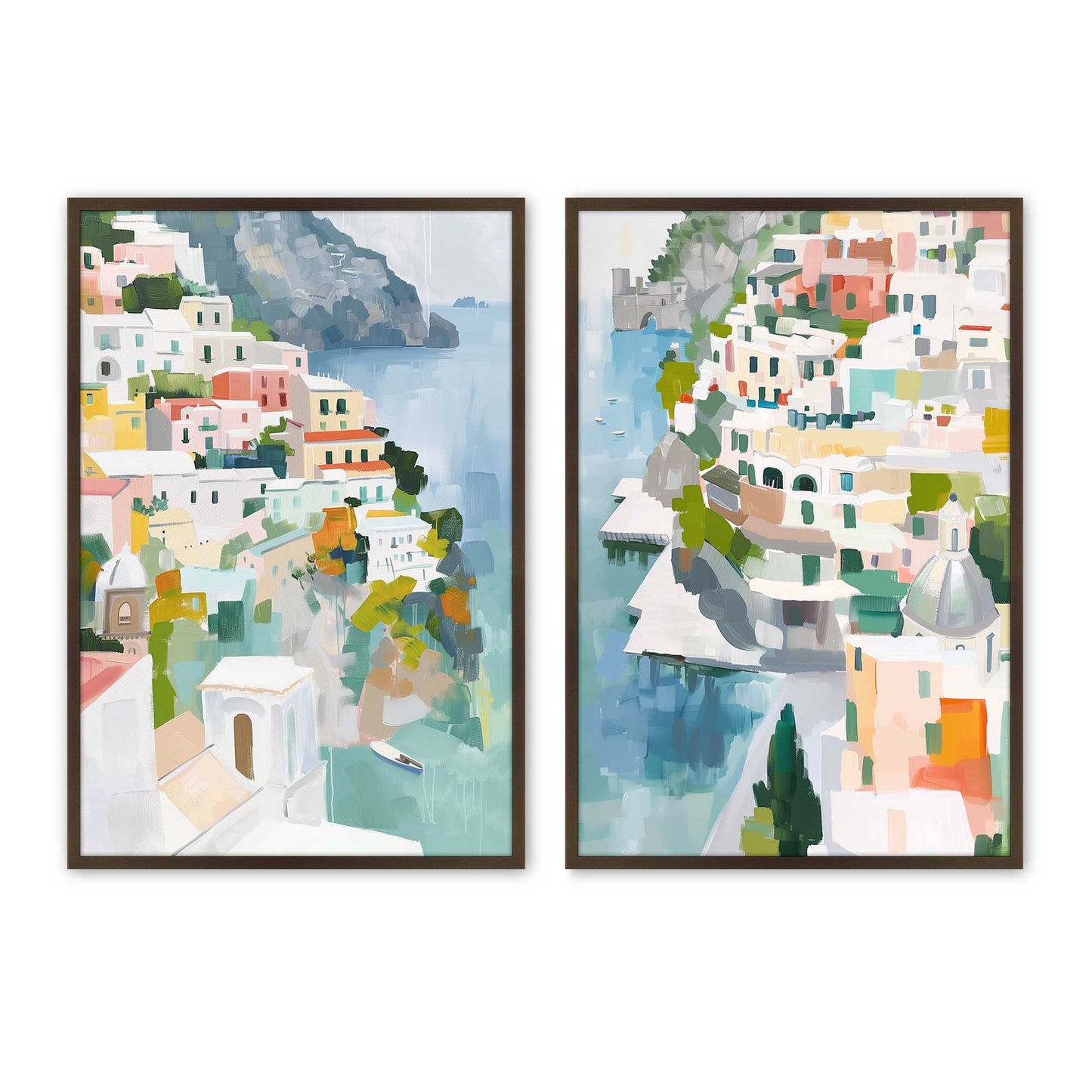 [Color:Belvinder Brown], Picture of art in a Belvinder Brown frame