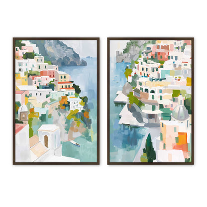 [Color:Belvinder Brown], Picture of art in a Belvinder Brown frame