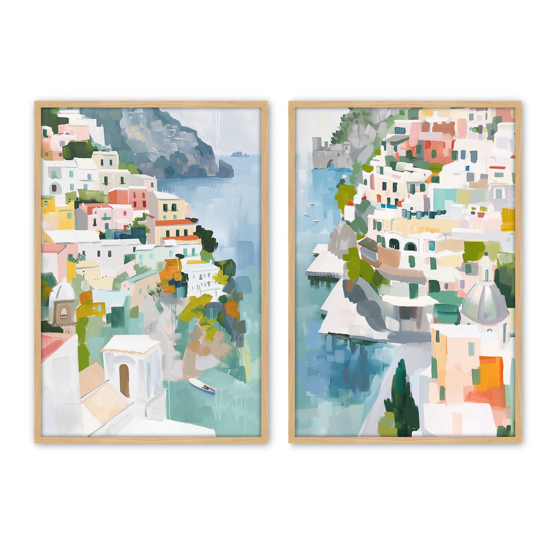 [Color:American Maple], Picture of art in a American Maple frame