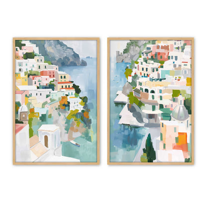 [Color:American Maple], Picture of art in a American Maple frame