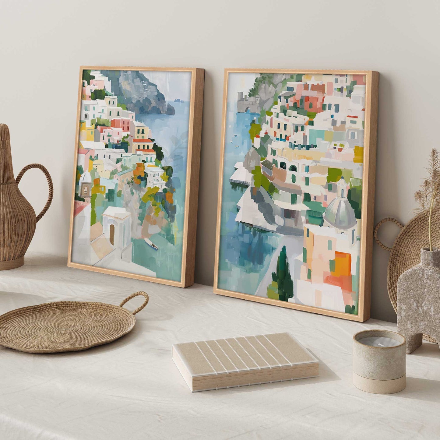[Color:Opaque White], Picture of art in a Opaque White frame