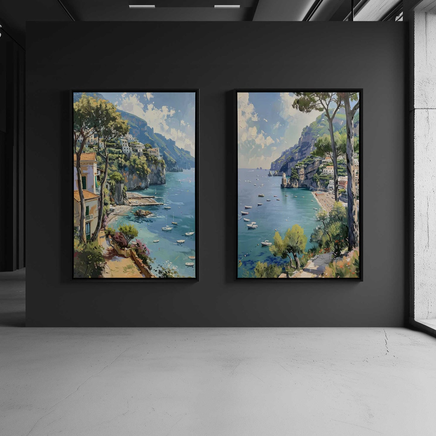 [Color:Walnut], Picture of art in a Walnut frame