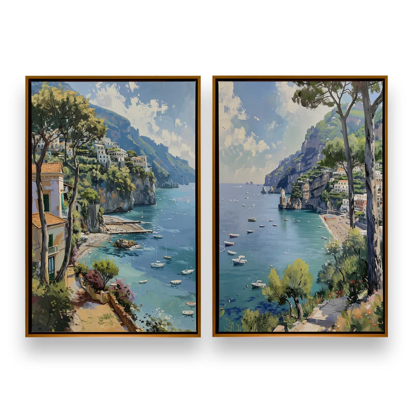 [Color:Polished Gold], Picture of art in a Polished Gold frame