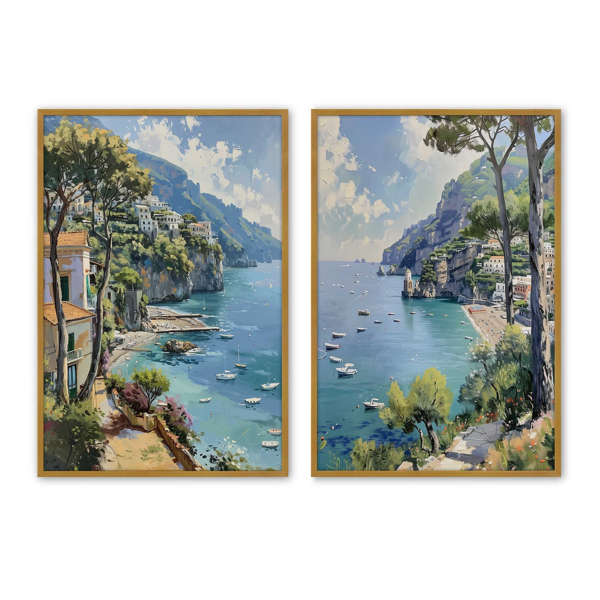 [Color:Polished Gold], Picture of art in a Polished Gold frame