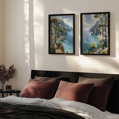 [Color:Belvinder Brown], Picture of art in a Belvinder Brown frame