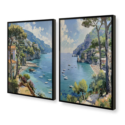 [Color:Satin Black], Picture of art in a Satin Black frame at an angle