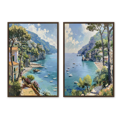 [Color:Belvinder Brown], Picture of art in a Belvinder Brown frame