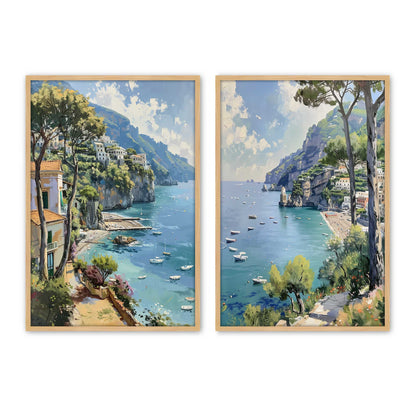 [Color:American Maple], Picture of art in a American Maple frame