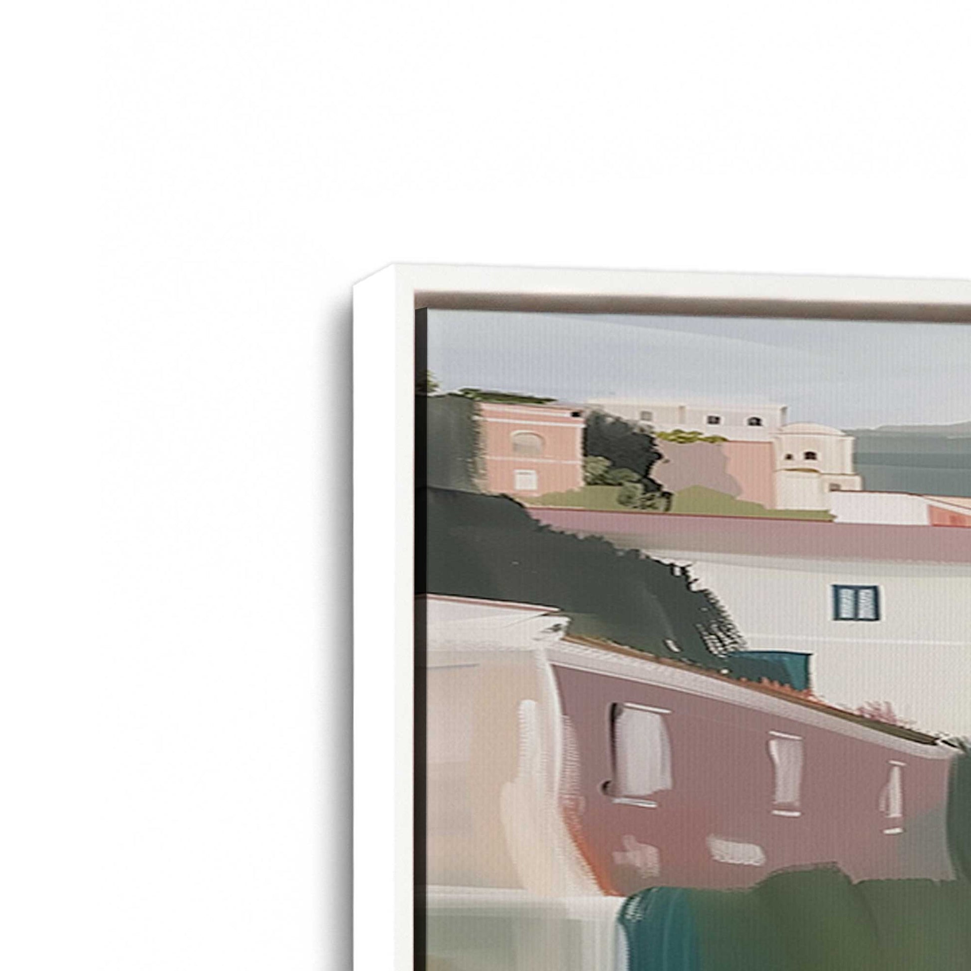 [Color:Opaque White], Picture of the corner of the art