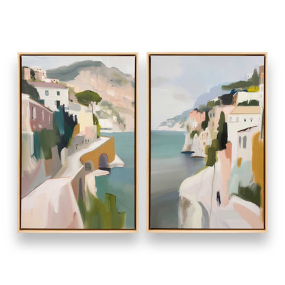 [Color:American Maple], Picture of art in a American Maple frame