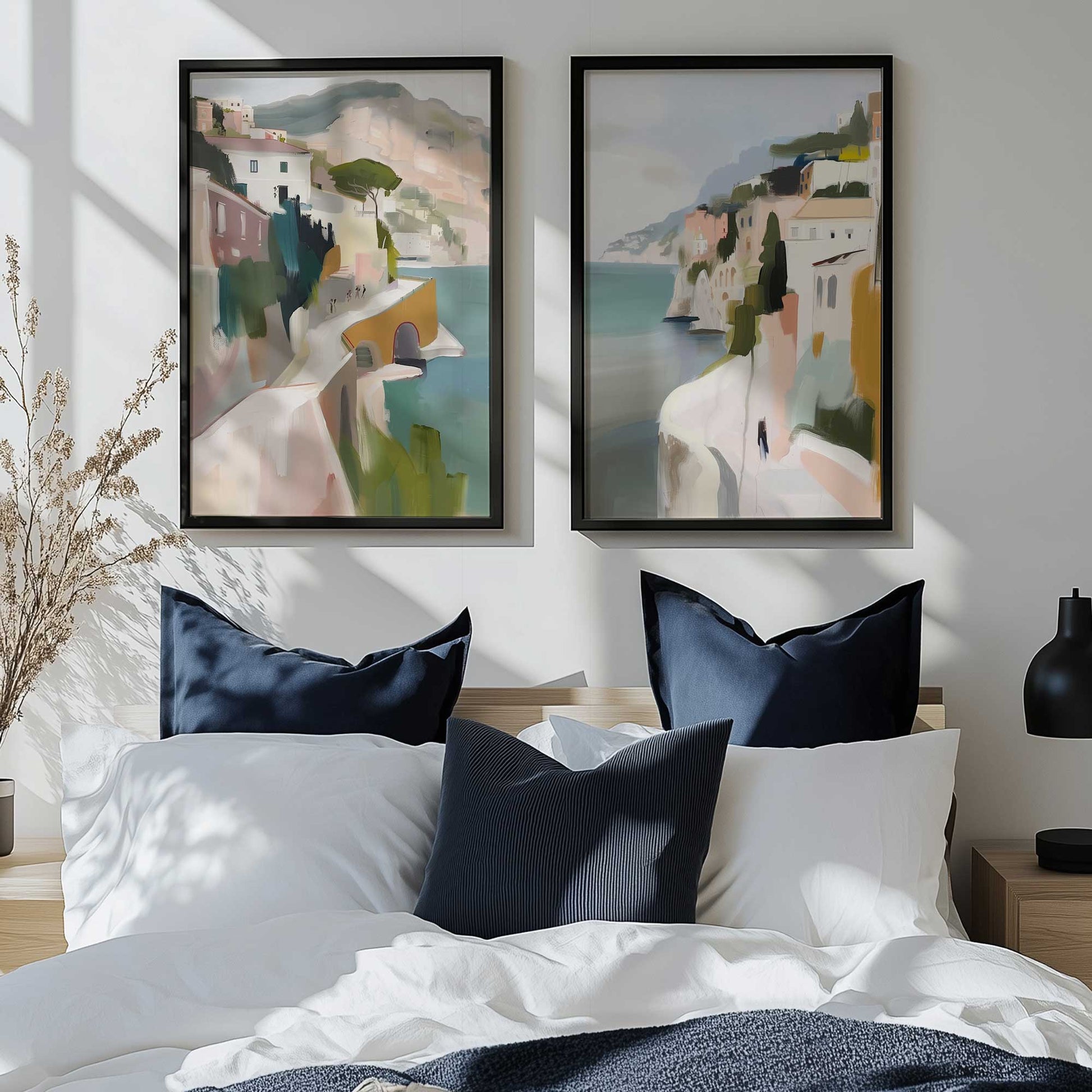 [Color:American Maple], Picture of art in a American Maple frame