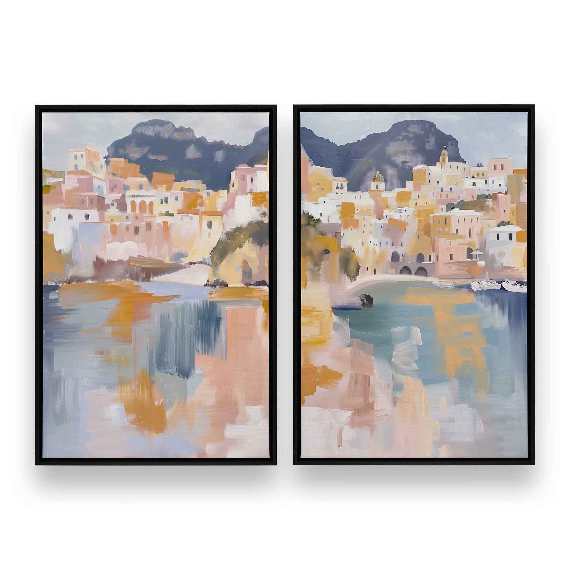 [Color:Satin Black], Picture of art in a Satin Black frame