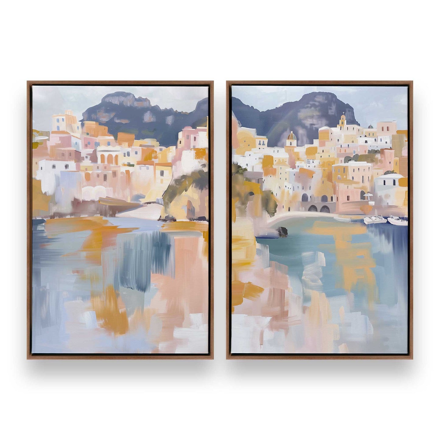 [Color:Walnut], Picture of art in a Walnut frame