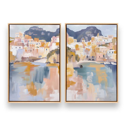 [Color:American Maple], Picture of art in a American Maple frame