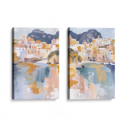 [Color:Stretched Canvas], Picture of art at an angle