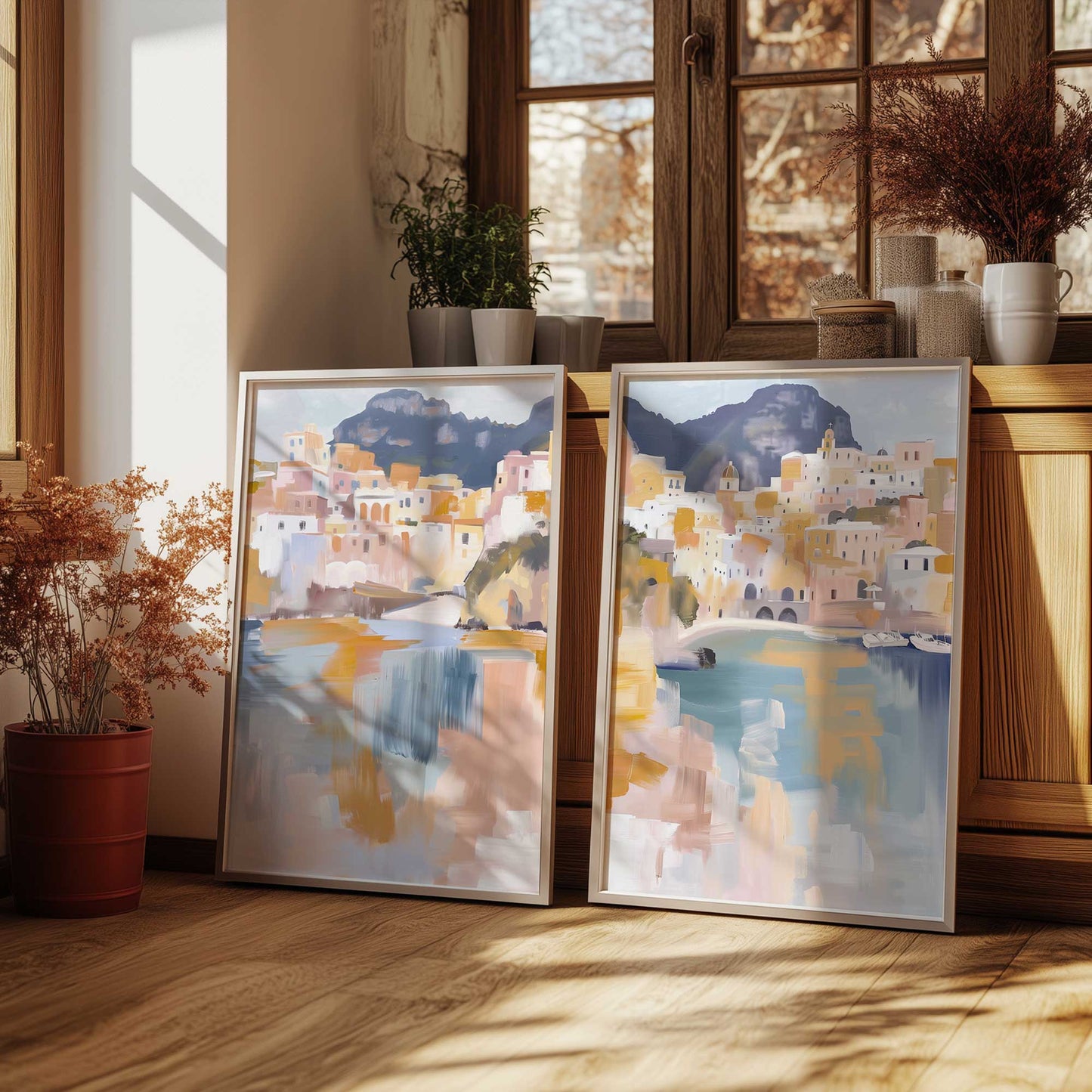 [Color:Polished Chrome], Picture of art in a Polished Chrome frame