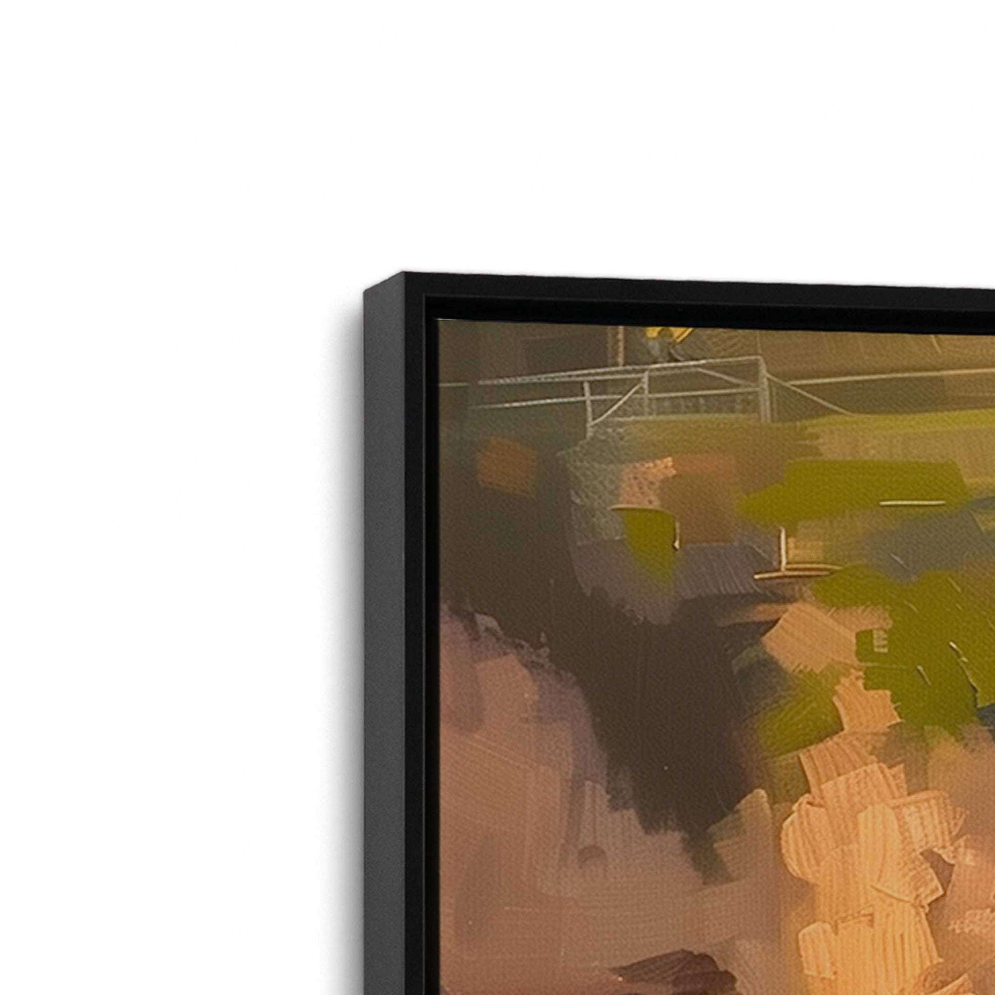 [Color:Satin Black], Picture of the corner of the art