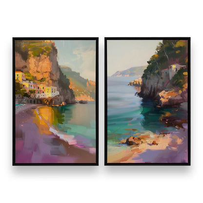 [Color:Satin Black], Picture of art in a Satin Black frame