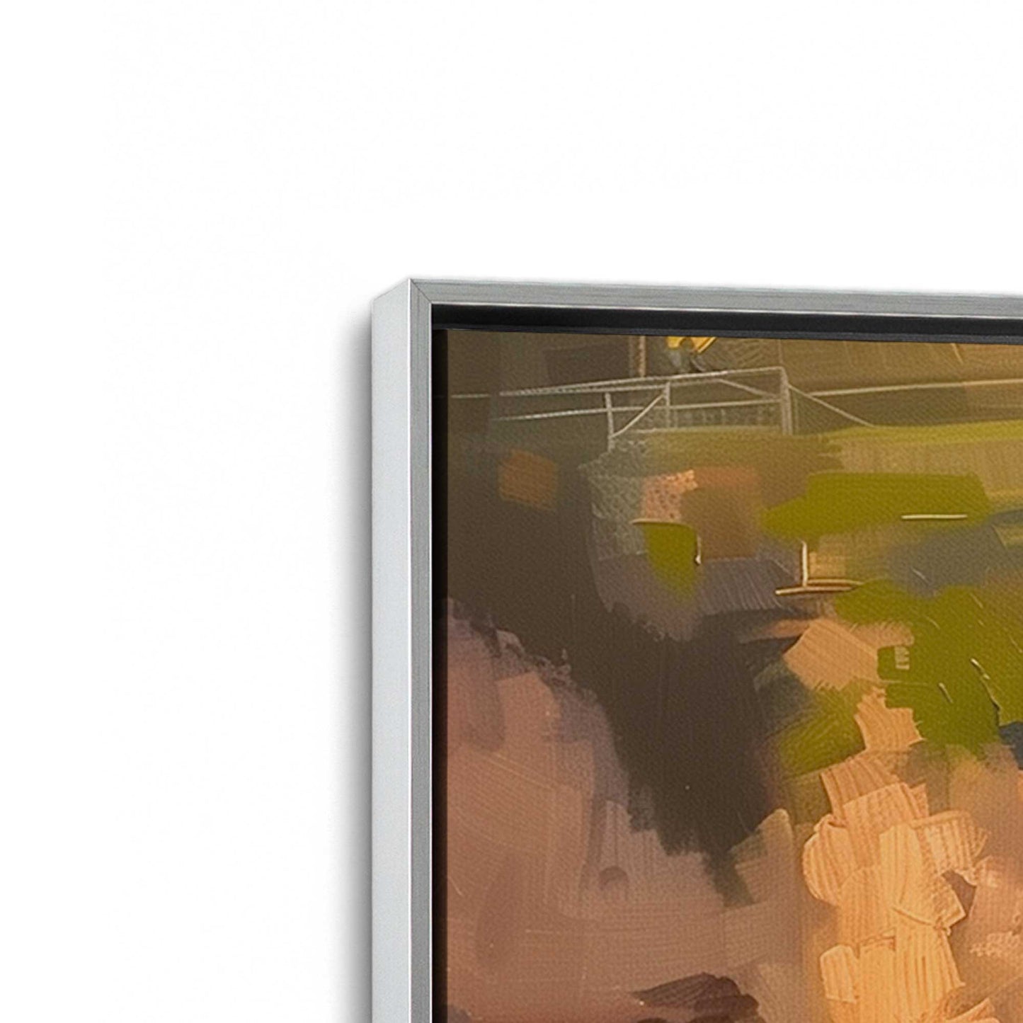 [Color:Polished Chrome], Picture of the corner of the art