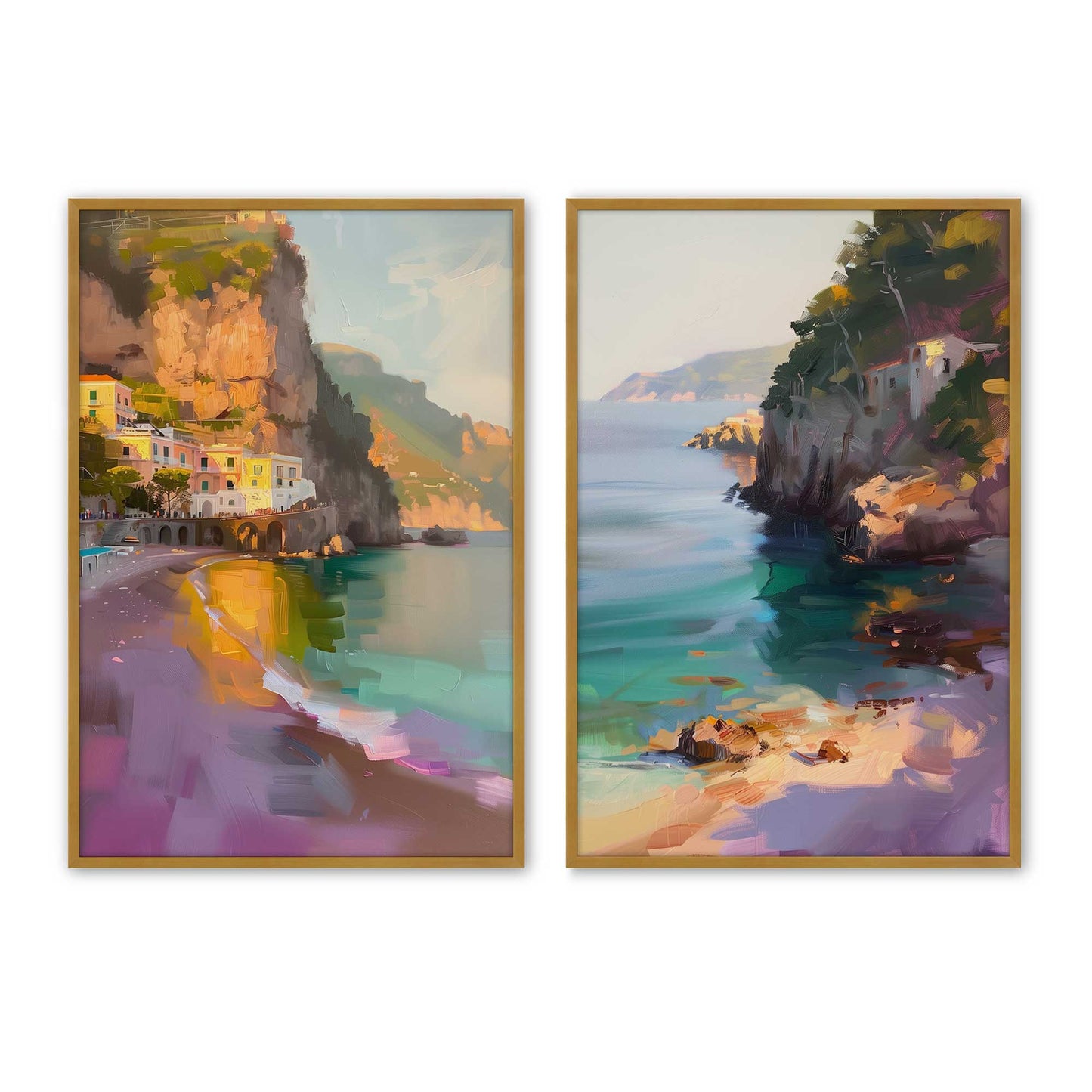 [Color:Polished Gold], Picture of art in a Polished Gold frame