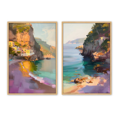 [Color:American Maple], Picture of art in a American Maple frame
