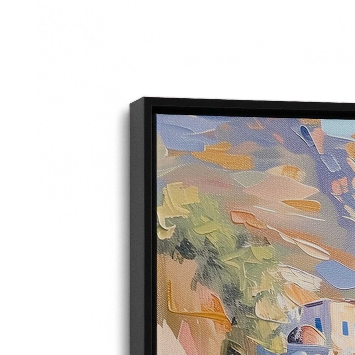 [Color:Satin Black], Picture of the corner of the art