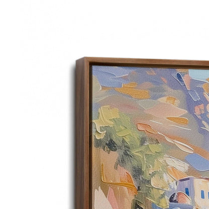 [Color:Walnut], Picture of the corner of the art