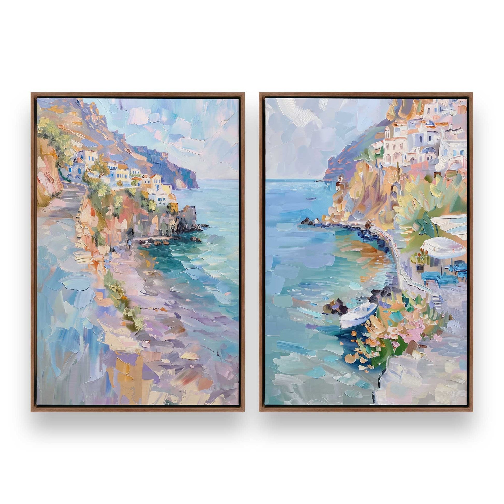 [Color:Walnut], Picture of art in a Walnut frame