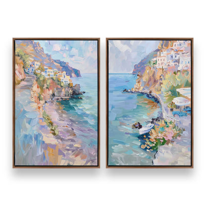 [Color:Walnut], Picture of art in a Walnut frame