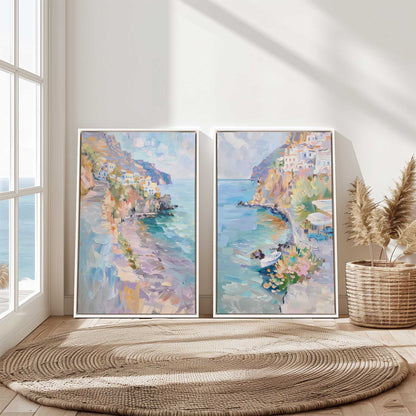 [Color:Walnut], Picture of art in a Walnut frame