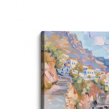[Color:Stretched Canvas], Picture of the corner of the art