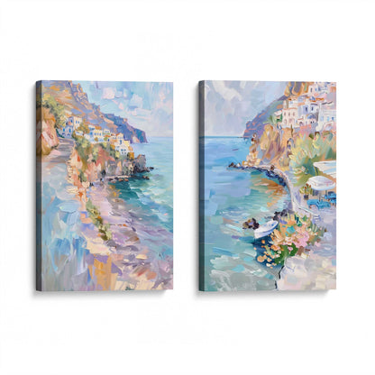 [Color:Stretched Canvas], Picture of art at an angle