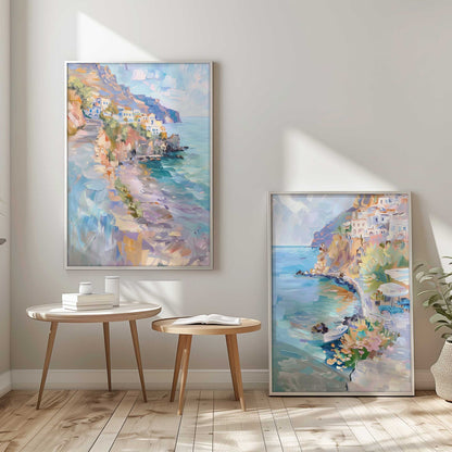 [Color:American Maple], Picture of art in a American Maple frame