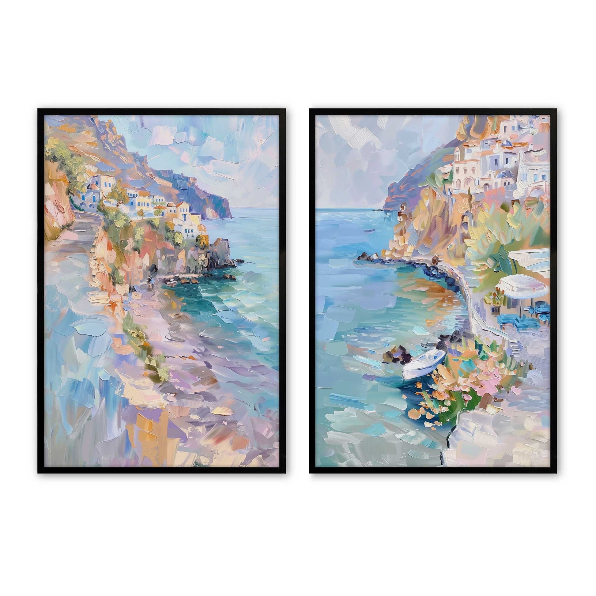 [Color:Satin Black], Picture of art in a Satin Black frame