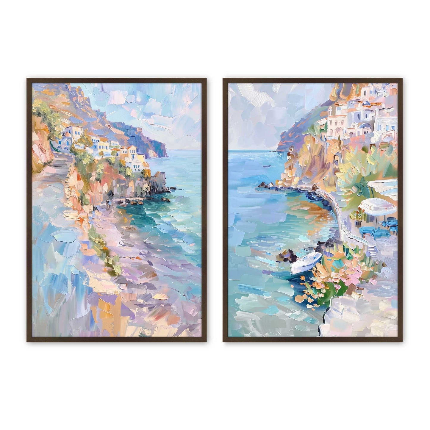 [Color:Belvinder Brown], Picture of art in a Belvinder Brown frame