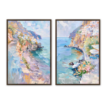 [Color:Belvinder Brown], Picture of art in a Belvinder Brown frame