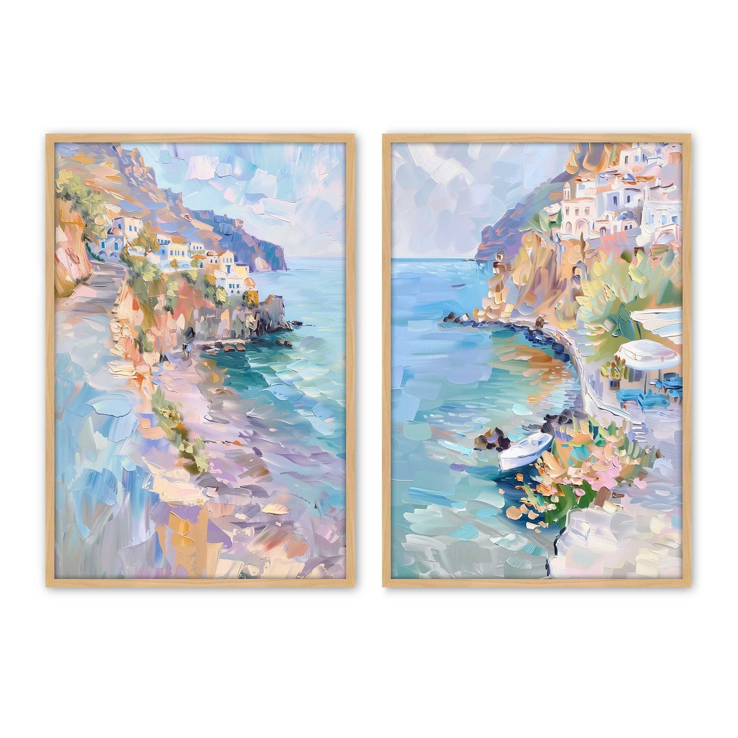 [Color:American Maple], Picture of art in a American Maple frame