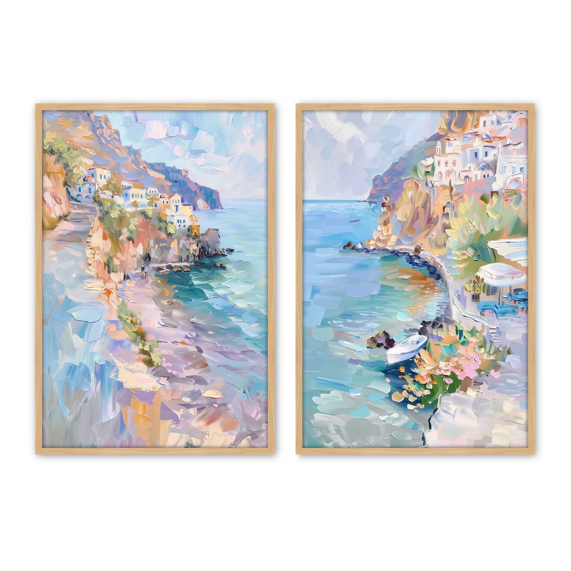 [Color:American Maple], Picture of art in a American Maple frame