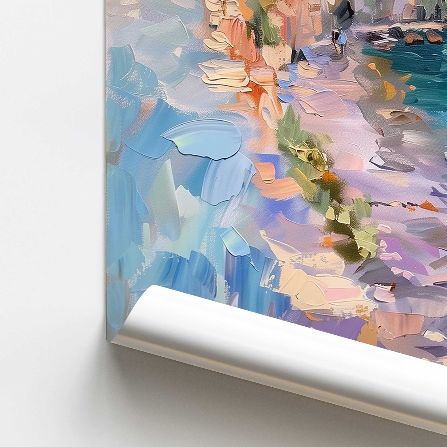 [color:Rolled Print], Picture of close up of art