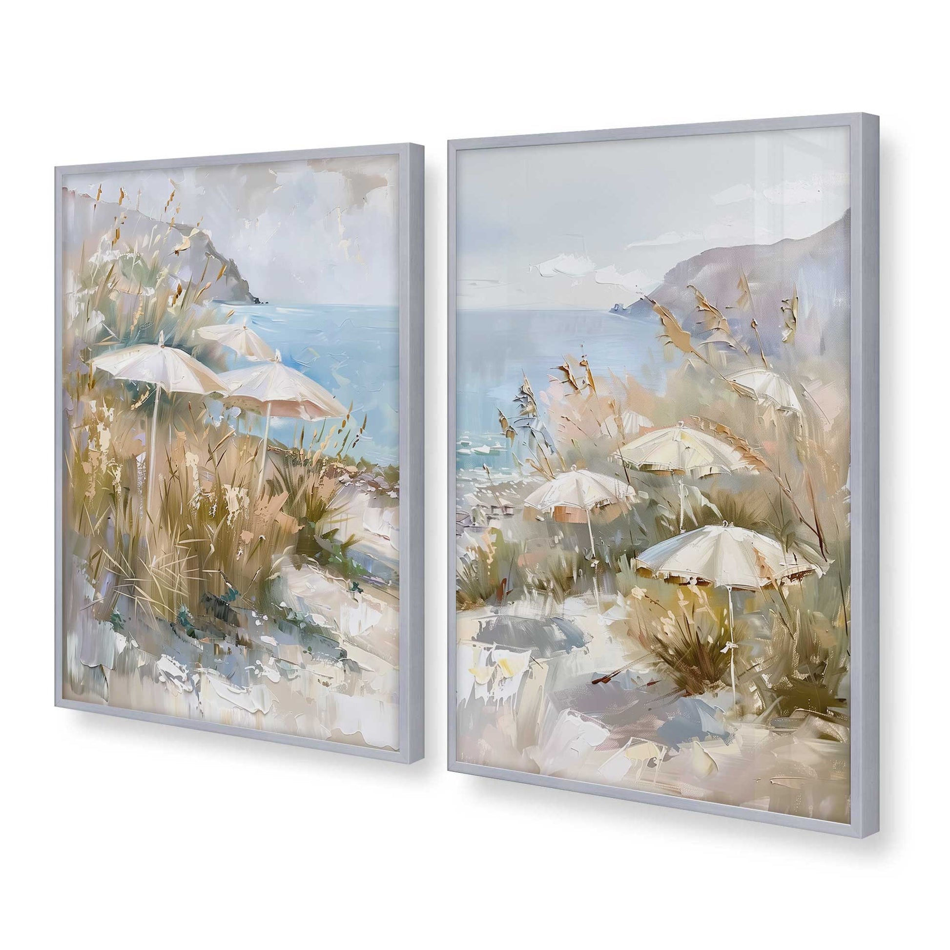 [Color:Polished Chrome], Picture of art in a Polished Chrome frame at an angle