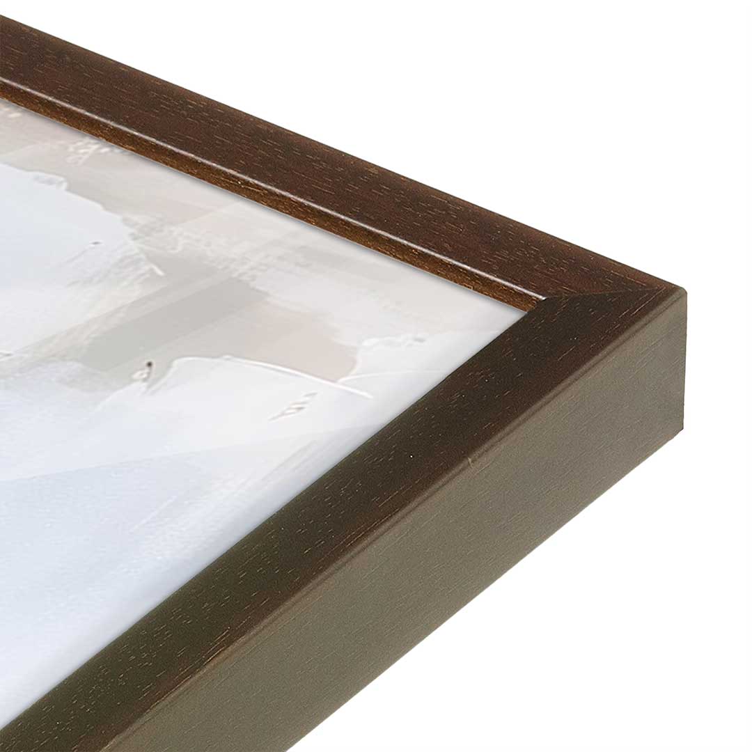 [Color:Belvinder Brown], Picture of art in a Belvinder Brown frame of the corner