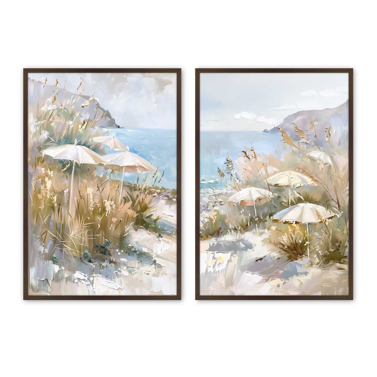 [Color:Belvinder Brown], Picture of art in a Belvinder Brown frame