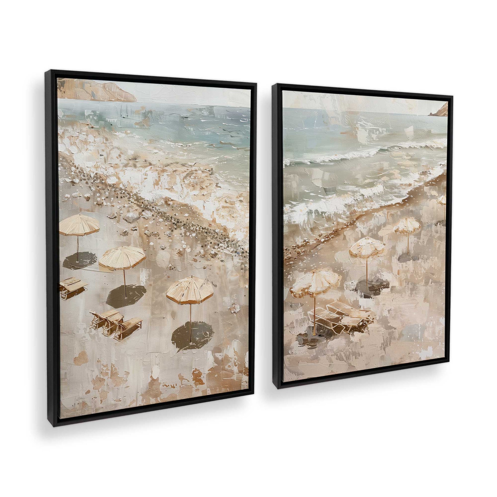 [Color:Satin Black], Picture of art in a Satin Black frame at an angle